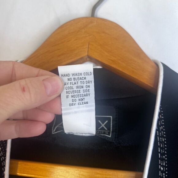 Alex Evenings Black Beaded Vneck Cocktail Evening Dressy Cardigan Jacket Size XL - Picture 8 of 9